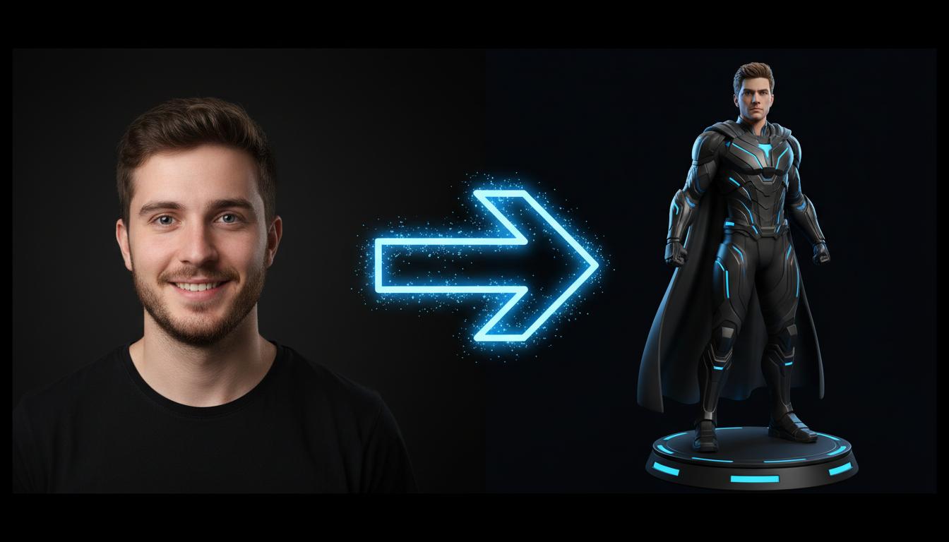 SCULPTHOR — Transformation photo en figurine artisanale